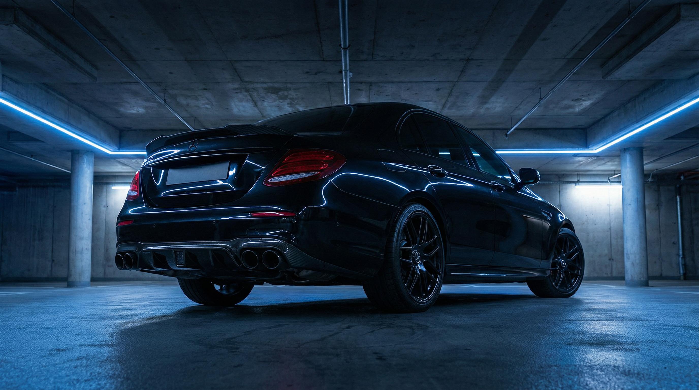 蜜桃传媒暗夜黑性能轿车排气改装视频