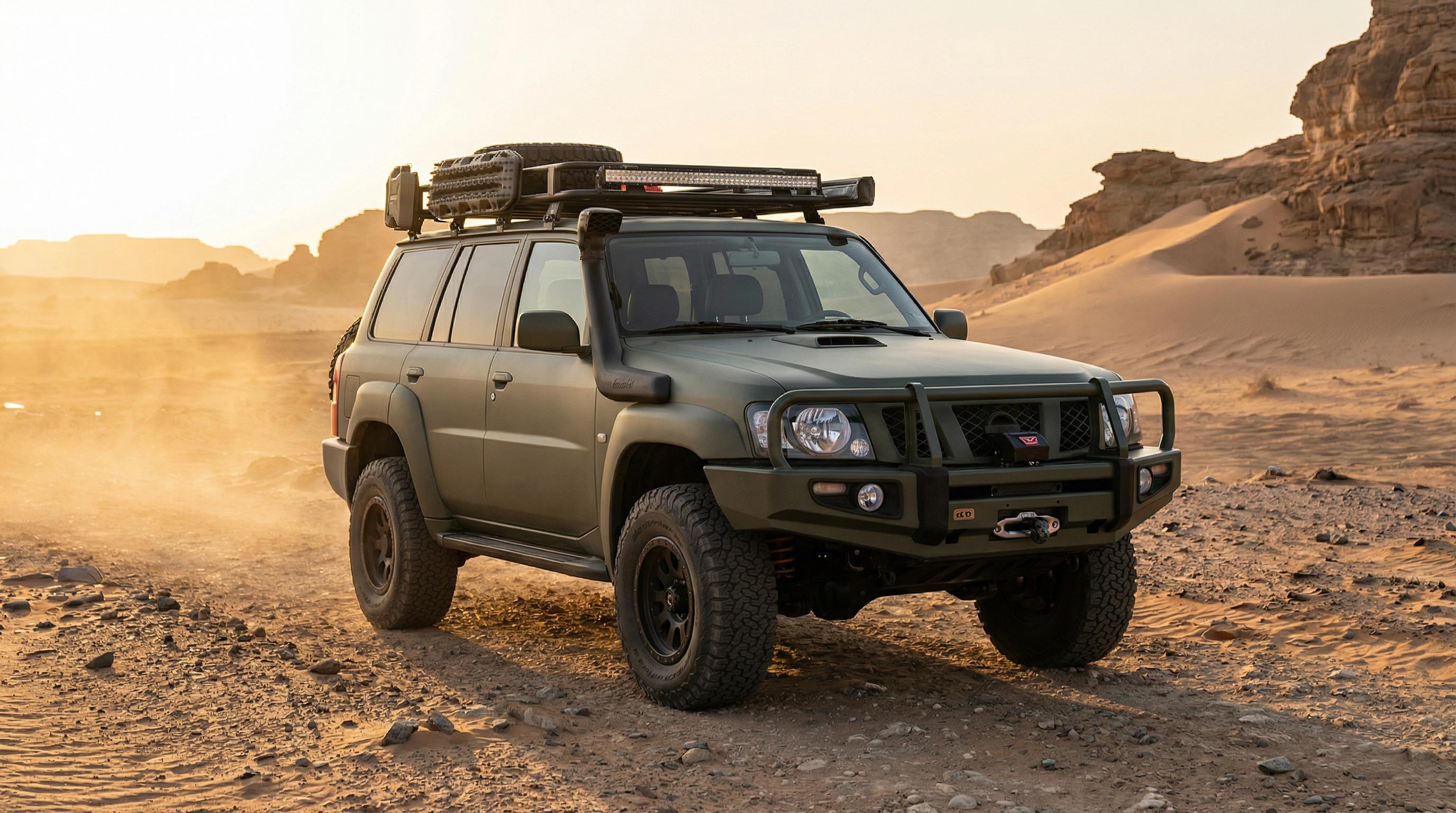 蜜桃传媒越野车沙漠穿越改装视频